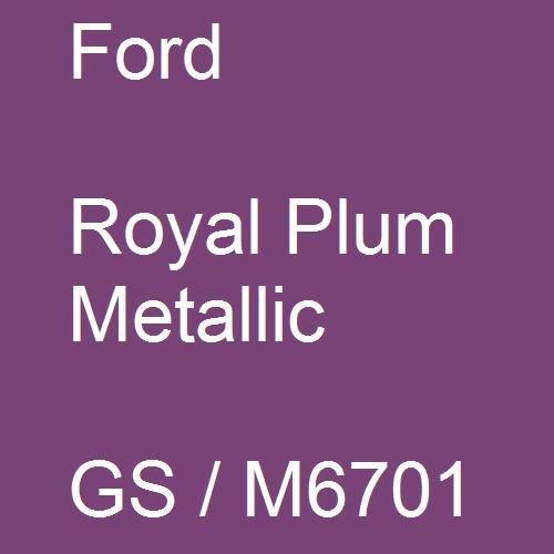 Ford, Royal Plum Metallic, GS / M6701.